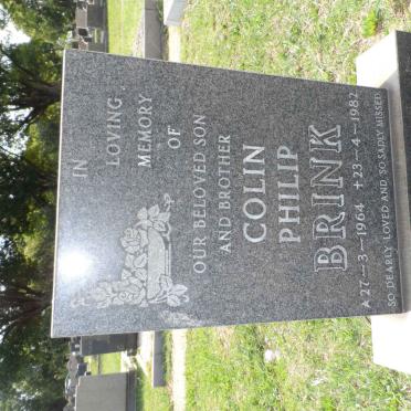 BRINK Colin Philip 1964-1982