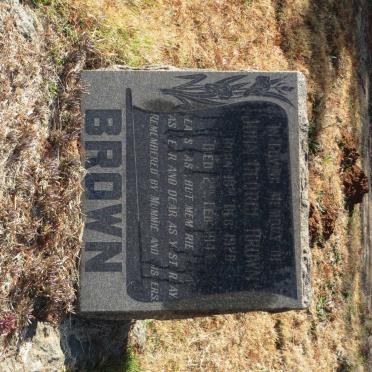 BROWN John George 1928-1944
