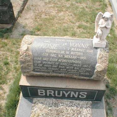 BRUYNS Kosie  -1951 :: BRUYNS Vonnie 1951-1951