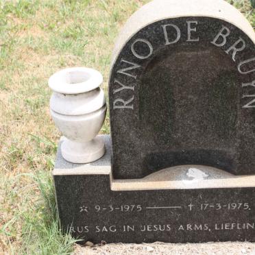 BRUYN Ryno, de 1975-1975