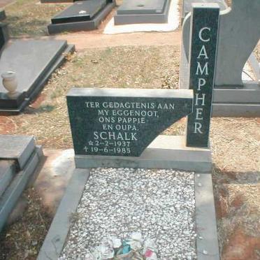 CAMPHER Schalk 1937-1985