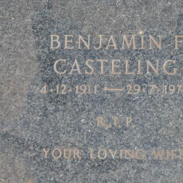 CASTELING Benjamin F. 1911-1974
