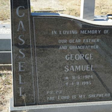 CASSELL George Samuel 1924-1995