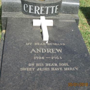 CERETTE Andrew 1904-1963