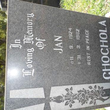 CHOCHOLA Jan 1924-1982