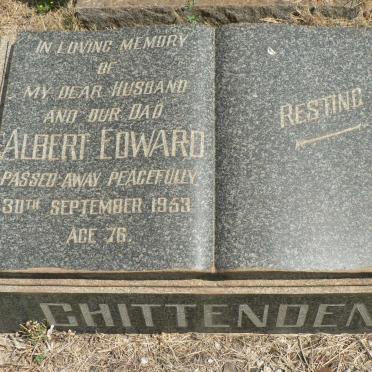 CHITTENDEN Albert Edward -1953