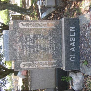 CLAASEN Elsie Rachel nee VENTER 1884-1957