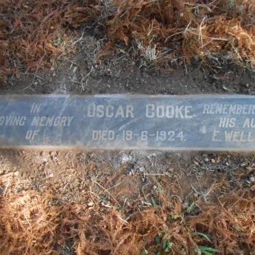 COOKE Oscar -1924