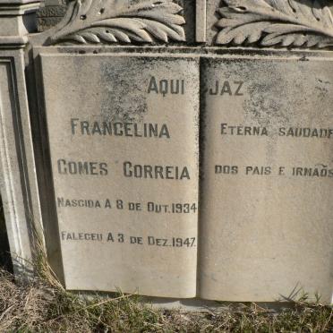 CORREIA Frangelina Gomes 1934-1947