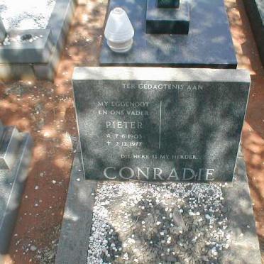 CONRADIE Pieter 1903-1977