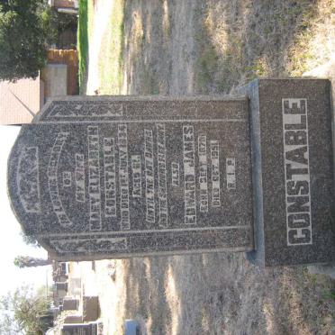 CONSTABLE Edward James 1873-1951 &amp; Mary Elizabeth -1934