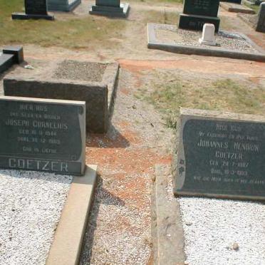 COETZER Joseph Cornelius 1944-1965 :: COETZER Johannes Hendrik 1907-1953