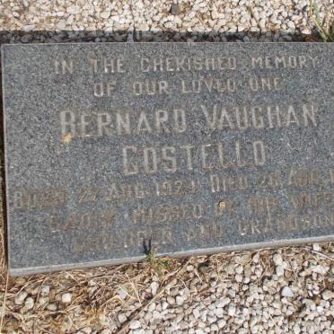 COSTELLO Bernard Vaughan 1924-19??