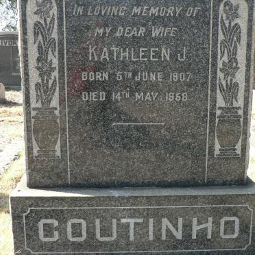 COUTINHO Kathleen J. 1907-1958