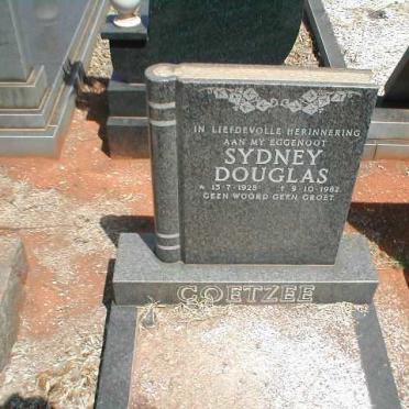 COETZEE Sidney Douglas 1928-1982