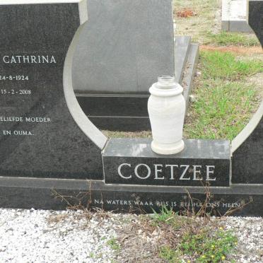 COETZEE Martin Jacobus 1918-1980 &amp; Helena Cathrina 1924-2008