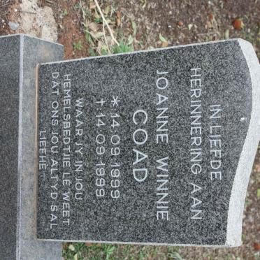 COAD Joanne Winnie 1999-1999