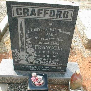 CRAFFORD Francois 1926-1967