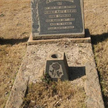 CROSS Minnie Kate nee SPENCER -1950