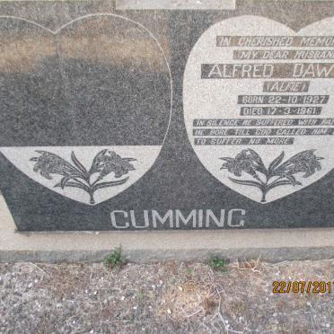 CUMMING Alfred Dawson 1927-1961