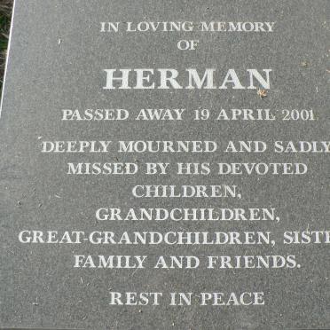 DAVIDS Herman -2001