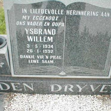 DRYVER Ysbrand Willem, den  1934-1992