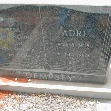 DEMPSEY Adri 1905-1980