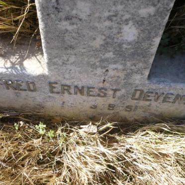 DEVENISH Alfred Ernest -1951