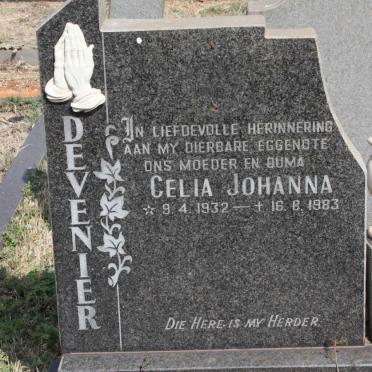 DEVENIER Celia Johanna 1932-1983