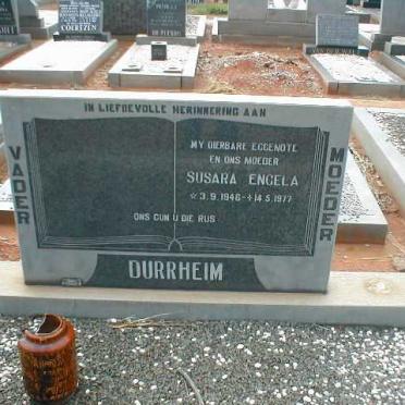 DURRHEIM Susara Engela 1946-1977