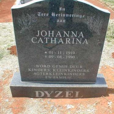 DYZEL Johanna Catharina 1910-1990