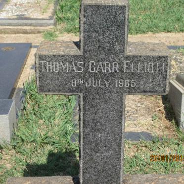 ELLIOTT Thomas Carr -1965