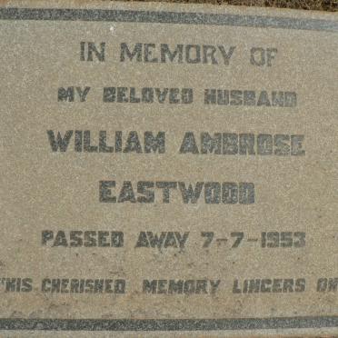 EASTWOOD William Ambrose -1953