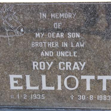 ELLIOTT Roy Gray 1935-1983