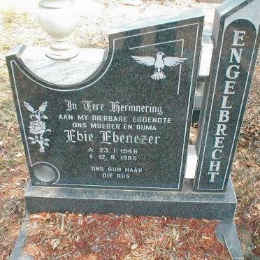 ENGELBRECHT Ebie Ebenezer 1946-1985