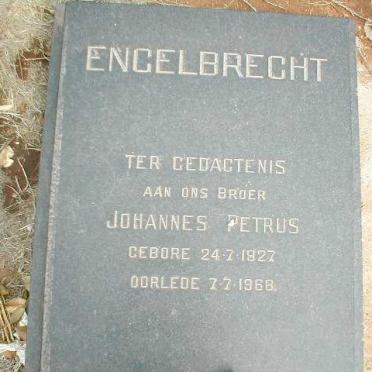 ENGELBRECHT Johannes Petrus 1927-1968