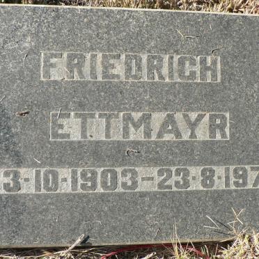 ETTMAYR Friedrich 1903-1976