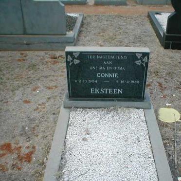 EKSTEEN Connie 1904-1988