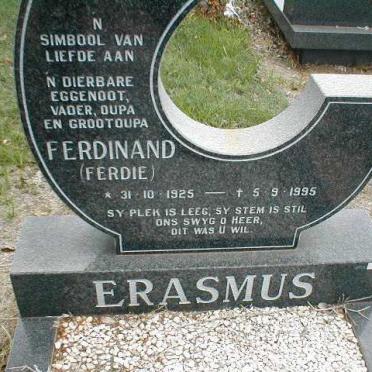 ERASMUS Ferdinand 1925-1995