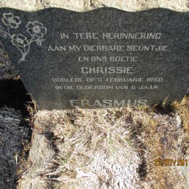 ERASMUS Chrissie -1950