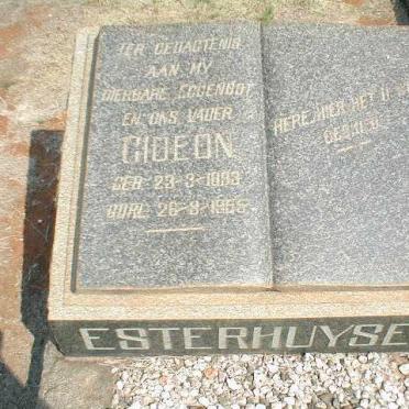 ESTERHUYSEN Gideon 1893-1955