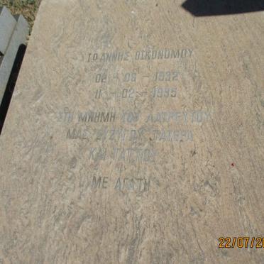 EIKONOMOU Ioanis 1932-1995