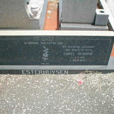 ESTERHUYSEN Carel Hendrik 1919-1972