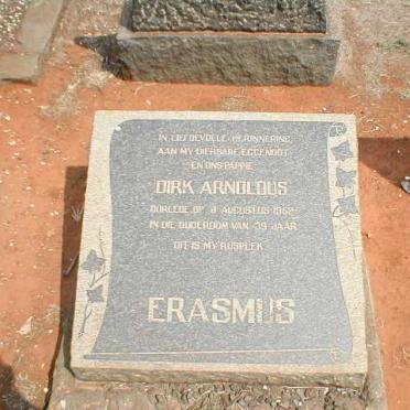 ERASMUS Dirk Arnoldus -1952