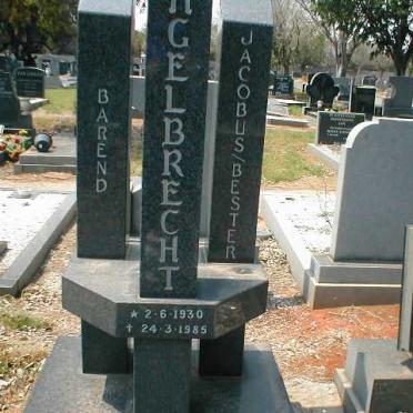 ENGELBRECHT Barend Jacobus Bester 1930-1985