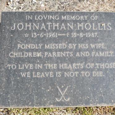 HOLLIS Johnathan 1961-1987