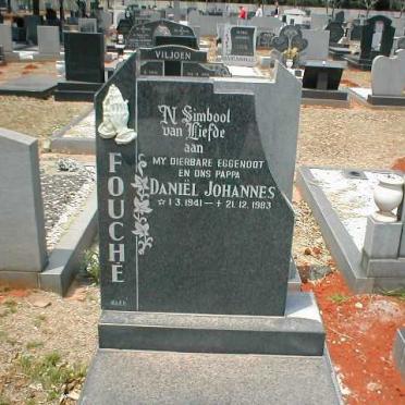 FOUCHÉ Daniël Johannes 1941-1983