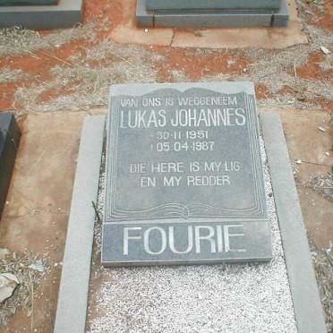 FOURIE Lukas Johannes 1951-1987
