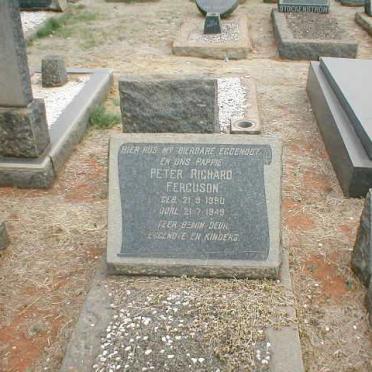 FERGUSON Peter Richard 1890-1949