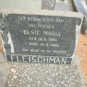 FLEISCHMAN Elsie Maria 1904-1968